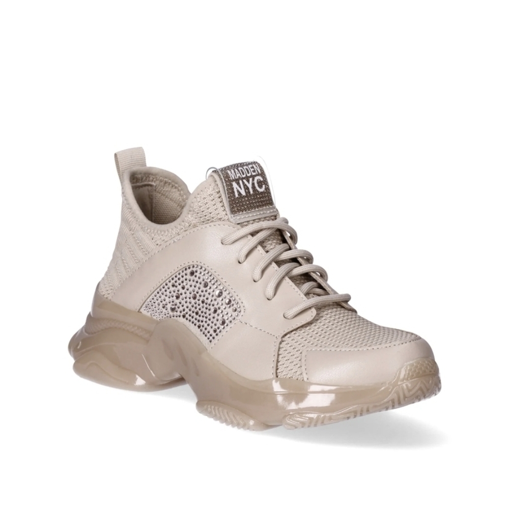 NWOT Madden NYC Women's Rhinestone Athletic Sneakers size 6